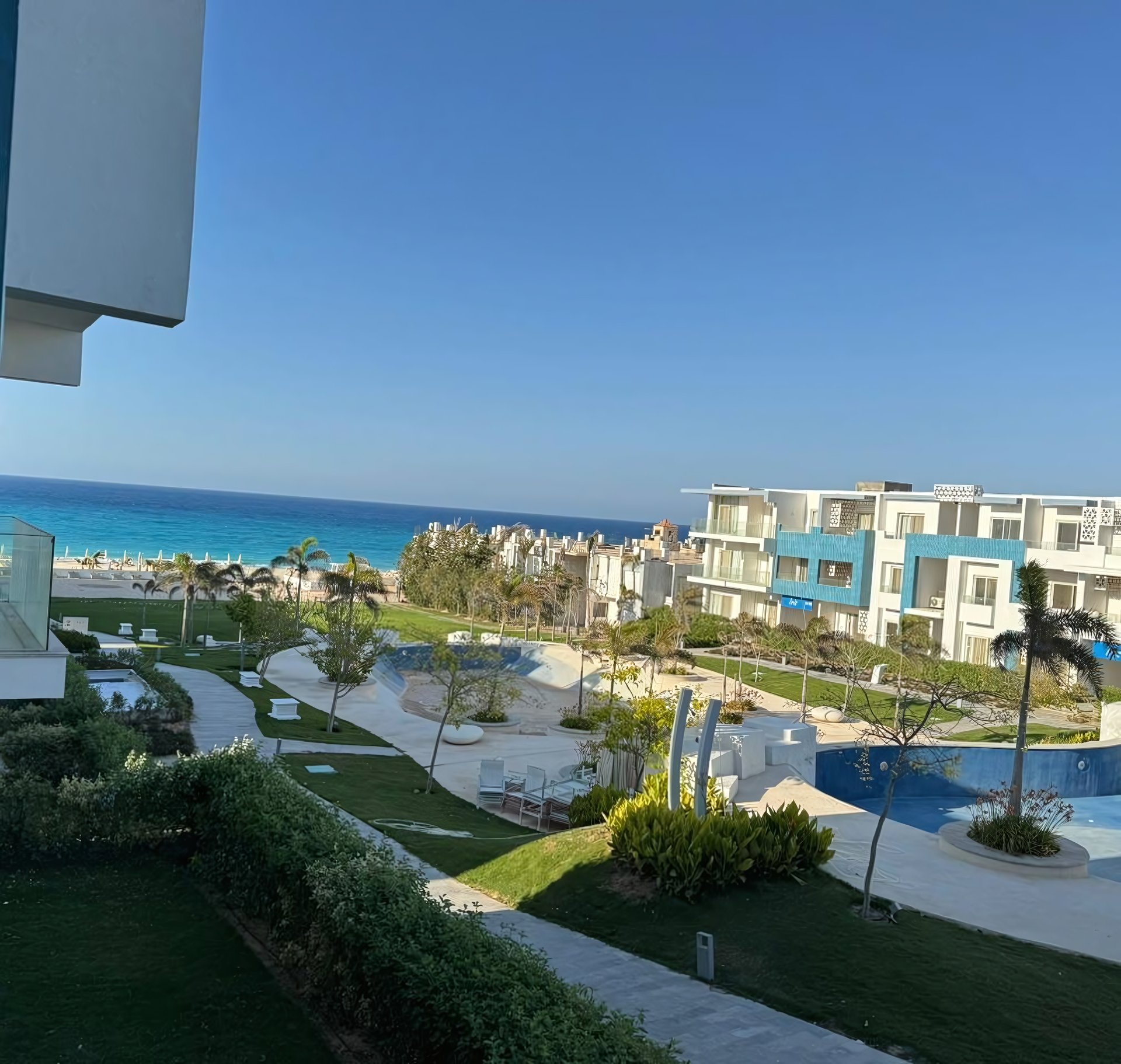 Luxury 3BR Chalet in Fouka Bay | Serene Sea & Pool Front Views