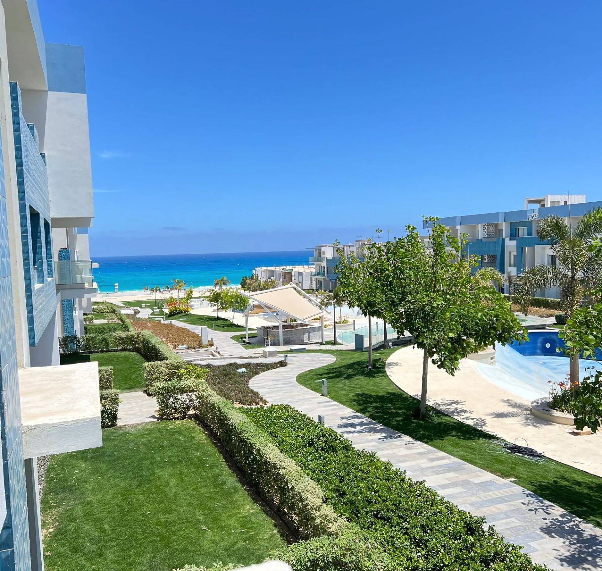 Exclusive 3 Master Bedroom Serviced Apartment in Fouka Bay | Second Floor Sea Escape