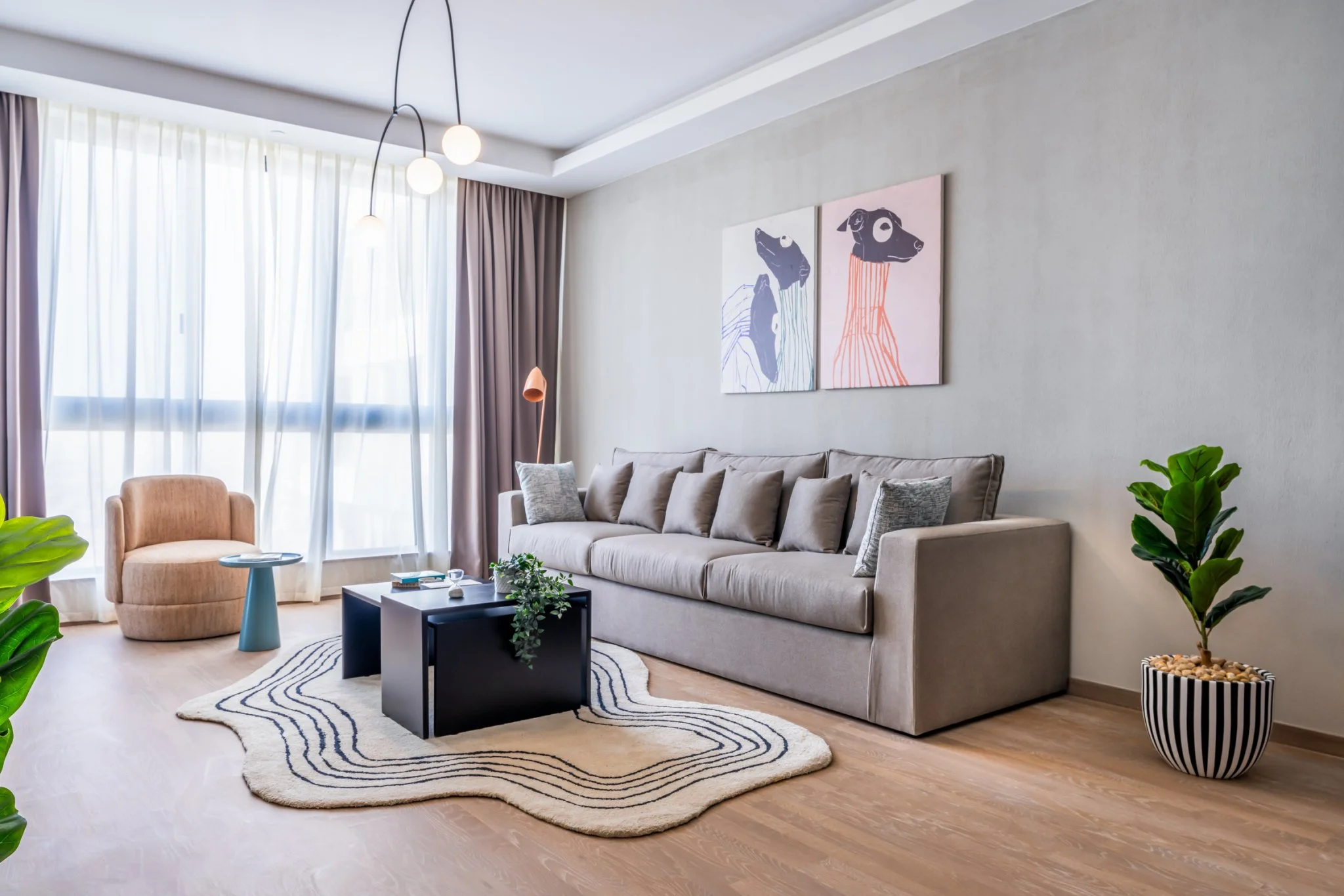 Sh. Zayed Aeon Towers 2BR w/ Kitchen