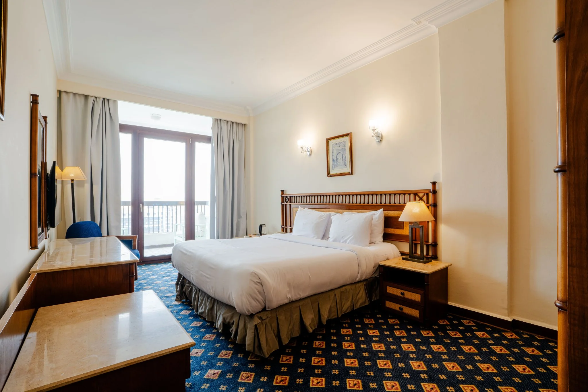 Executive Room King Bed Nile view Balcony