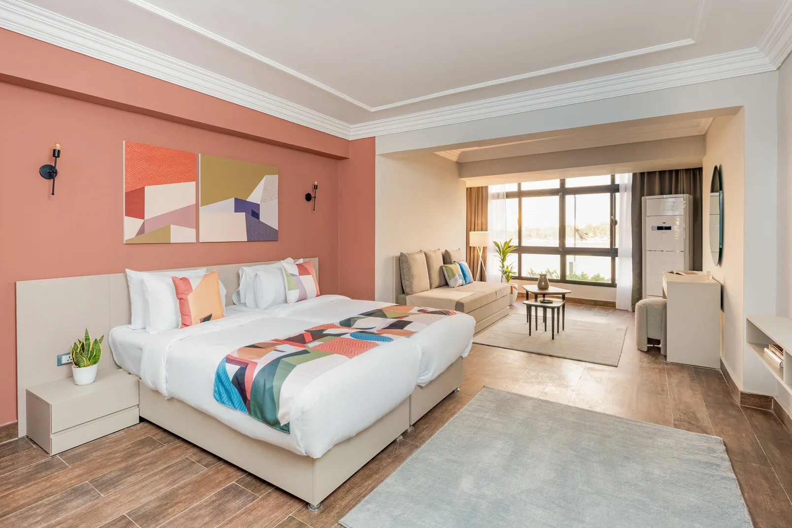 One Bedroom Apartment Partial Nile View Near The Saudi Embassy